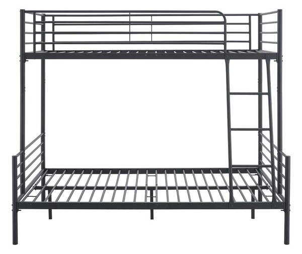 Patrová postel Raneka 90/120 x 200 cm, černá