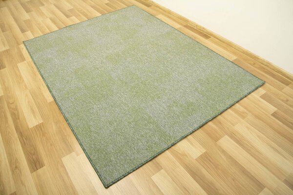 Balta Kusový koberec Serenity 41 šedý zelený Rozměr: 150x200 cm