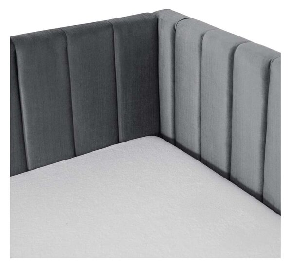Postel Birmia Velvet 120 x 200 cm, šedá