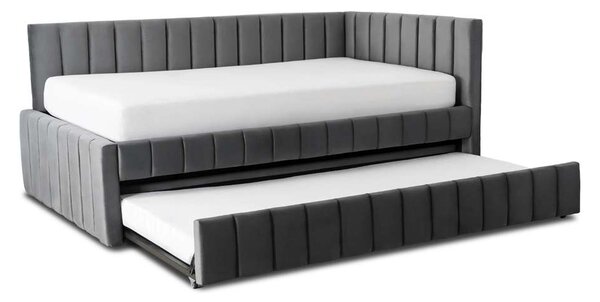 Postel Birmia Velvet 120 x 200 cm, šedá