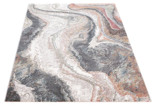 Moderní kusový koberec Ragolle Argentum 63618 7270 Abstraktní vícebarevný Rozměr: 133x195 cm