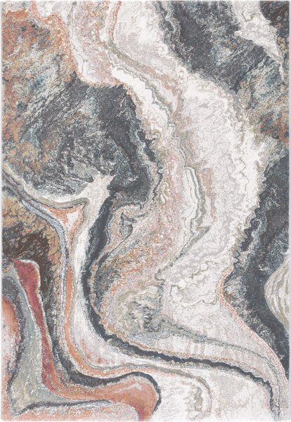 Moderní kusový koberec Ragolle Argentum 63618 7270 Abstraktní vícebarevný Rozměr: 133x195 cm
