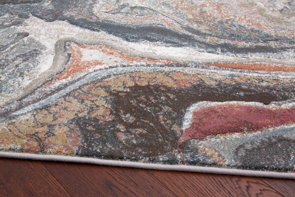 Moderní kusový koberec Ragolle Argentum 63618 7270 Abstraktní vícebarevný Rozměr: 133x195 cm