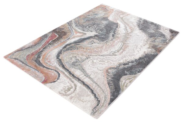 Moderní kusový koberec Ragolle Argentum 63618 7270 Abstraktní vícebarevný Rozměr: 133x195 cm