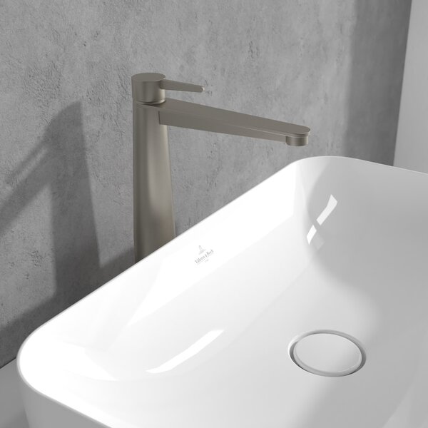 Villeroy & Boch Conum umyvadlová baterie stojící nikl TVW12700500064