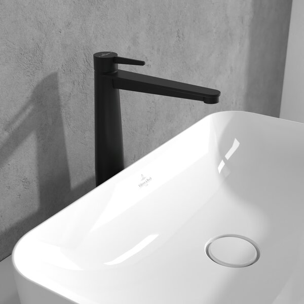 Villeroy & Boch Conum umyvadlová baterie stojící černá TVW127005000K5