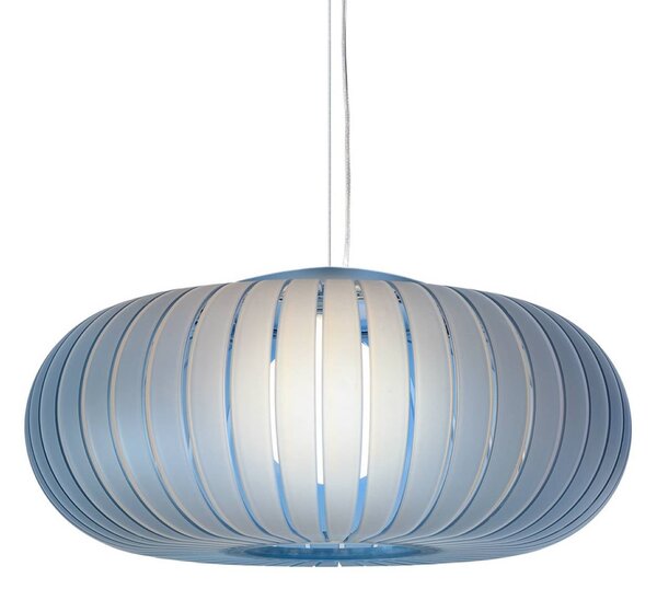 Kartell závěsné světlo Teresa Frozen, nebesky modré, Ø 50 cm, E27, Modrá, Obývací pokoj / jídelna, Plast, Design