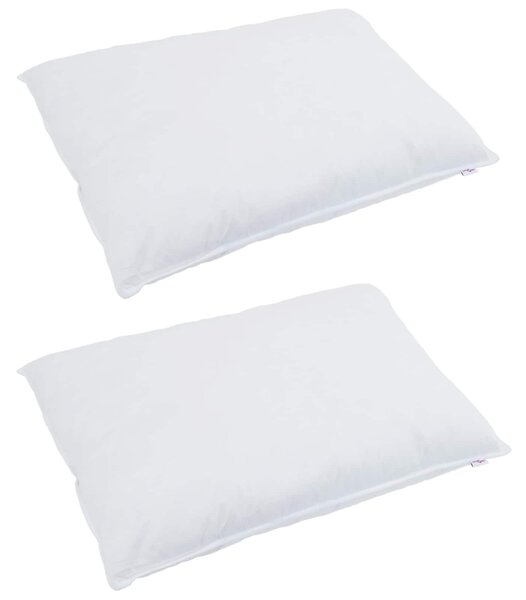 Sada přikrývek s polštářem 3 pcs Bílá Peří