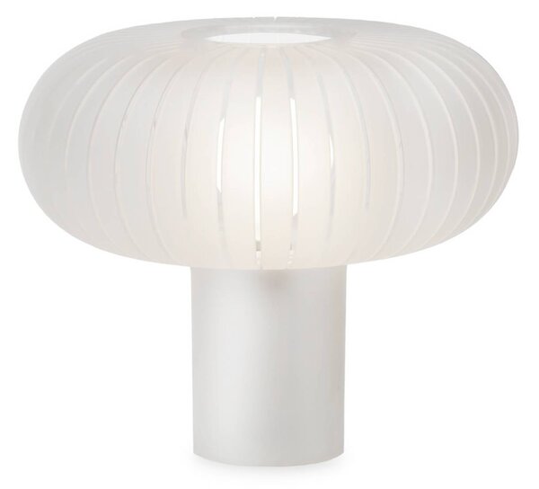 Kartell stolní lampa Teresa Frozen, barva ledu, stmívatelné, E27, stmívatelný, Bílá / opál, Obývací pokoj / jídelna, Plast, Design