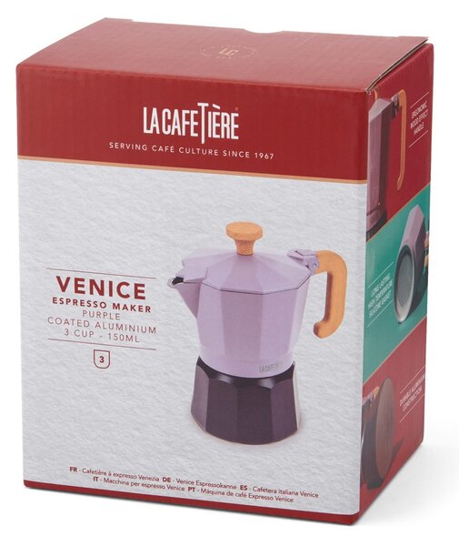 Moka konvička La Cafetière Venice Purple