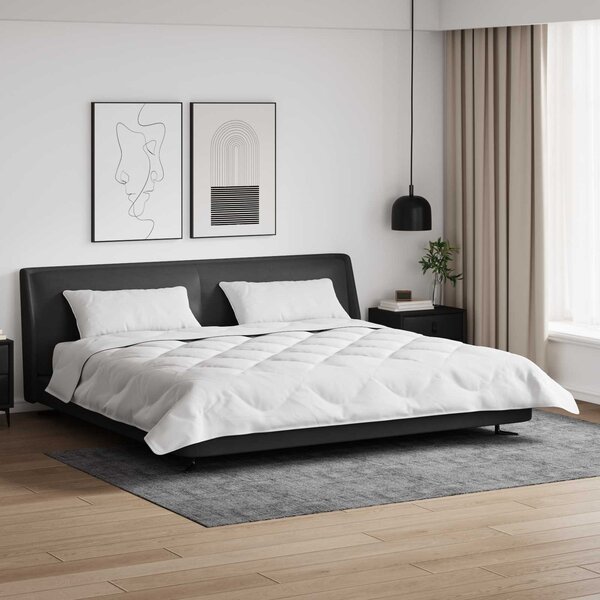 Duvet s polštáři s polštářem 3 pcs Bílá Mikrovlákno a peří