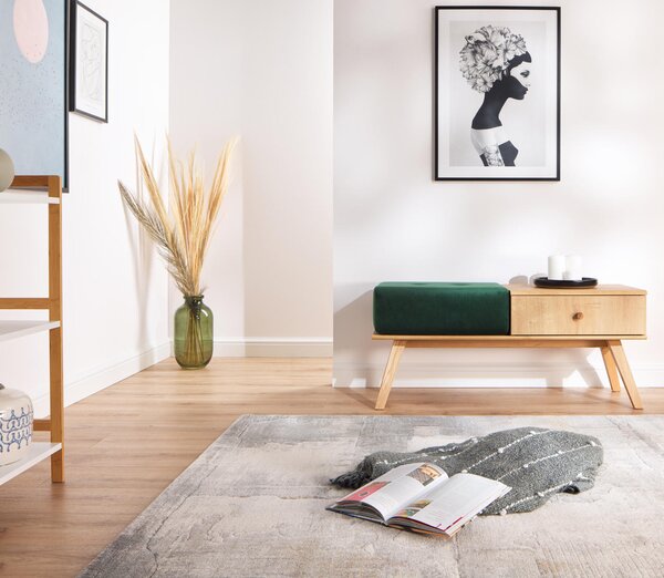 Moderní kusový koberec Ragolle Argentum 63723 4747 Abstraktní šedý Rozměr: 133x195 cm