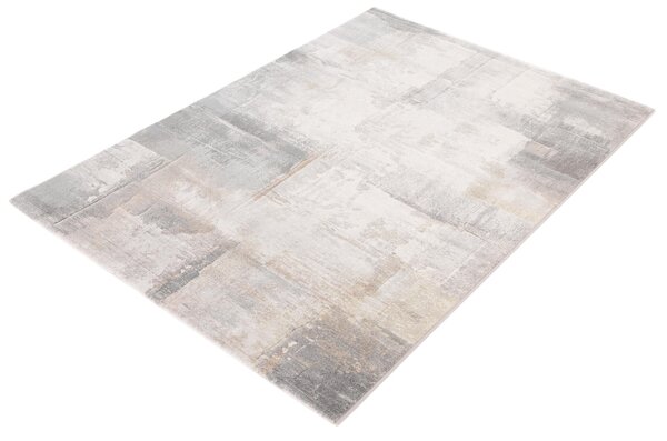 Moderní kusový koberec Ragolle Argentum 63723 4747 Abstraktní šedý Rozměr: 133x195 cm