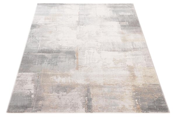 Moderní kusový koberec Ragolle Argentum 63723 4747 Abstraktní šedý Rozměr: 133x195 cm