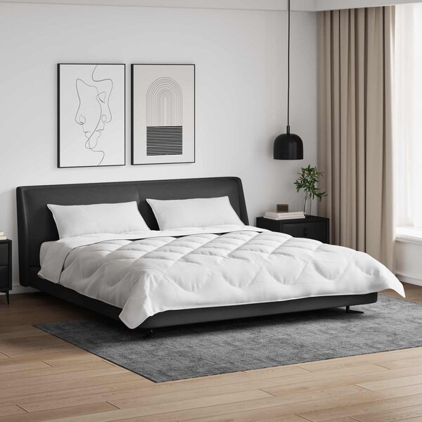 Duvet s polštáři s polštářem 3 pcs Bílá Mikrovlákno