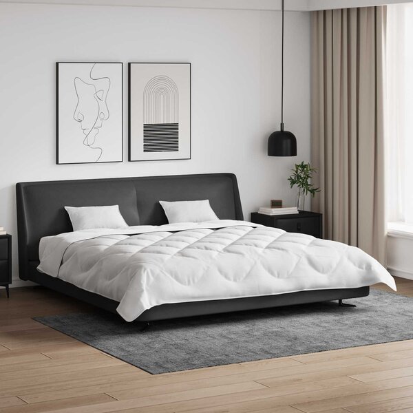 Duvet s polštáři s polštářem 3 pcs Bílá Mikrovlákno