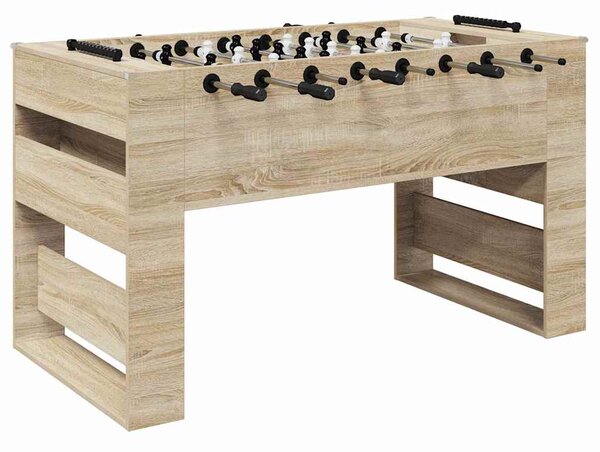 Stolní fotbálek Sonoma dub 146,5 x 74 x 85 cm kompozitní dřevo