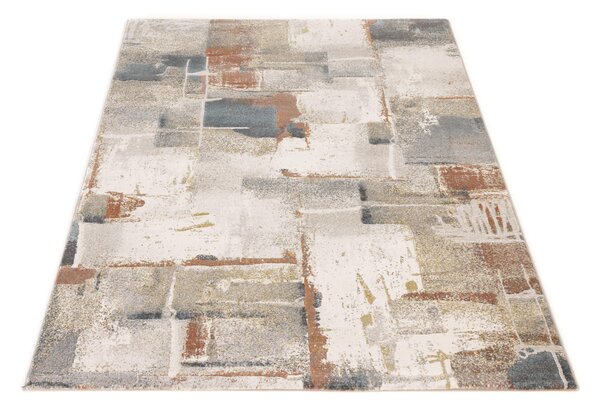 Moderní kusový koberec Ragolle Argentum 63783 9290 Abstraktní béžový vícebarevný Rozměr: 133x195 cm