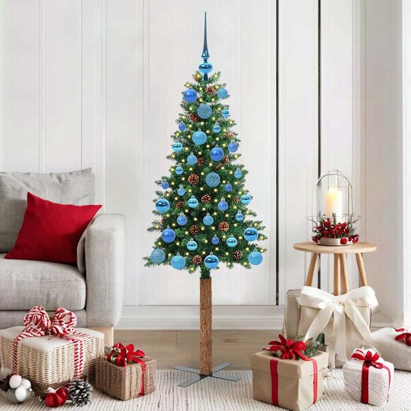 Úzký vánoční stromeček Zelená 150 cm 3394858