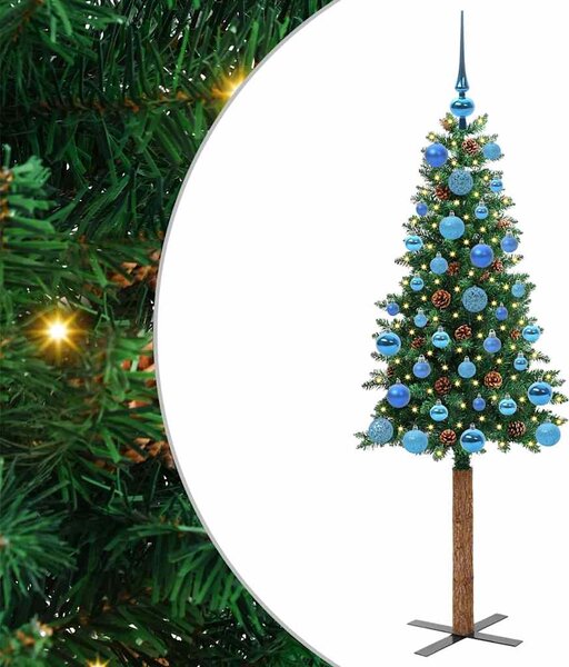 Úzký vánoční stromeček Zelená 150 cm 3394858