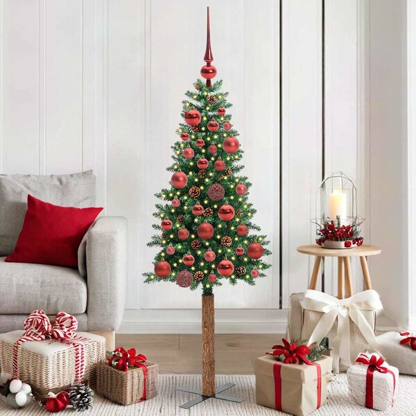 Úzký vánoční stromeček Zelená 150 cm 3394851