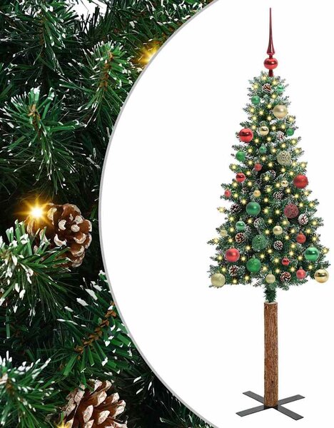 Úzký vánoční stromeček Zelená 150 cm 3394894