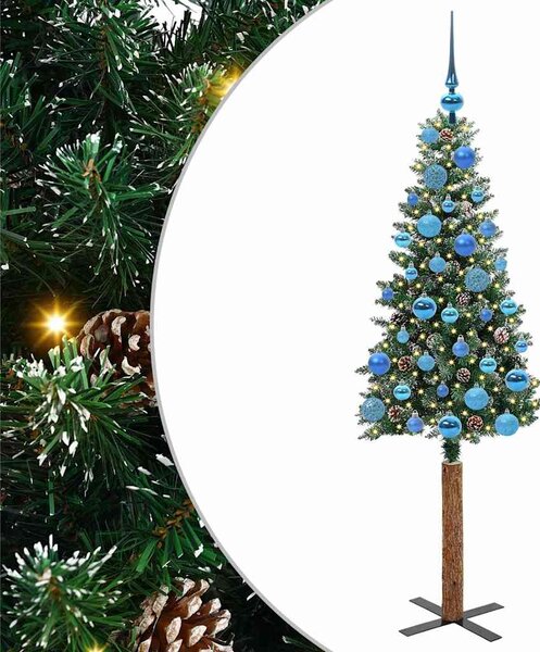 Úzký vánoční stromeček Zelená 150 cm 3394893