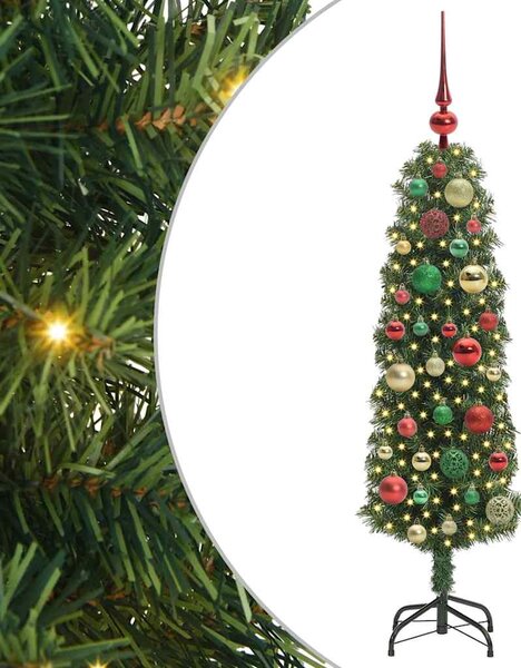 Umělý vánoční stromeček Zelená 120 cm PVC, ocel a plast 3394929