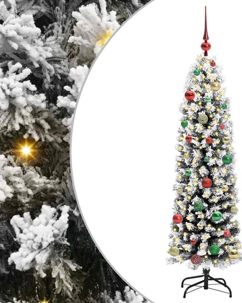 Umělý vánoční stromeček Zelená 150 cm PVC, ocel a plast 3395013