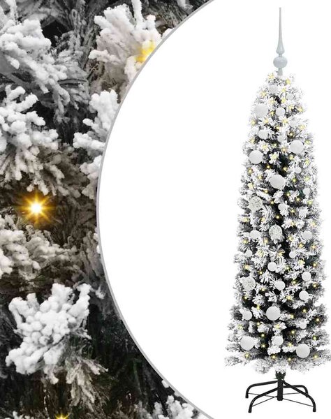 Umělý vánoční stromeček Zelená 150 cm PVC, ocel a plast 3395008