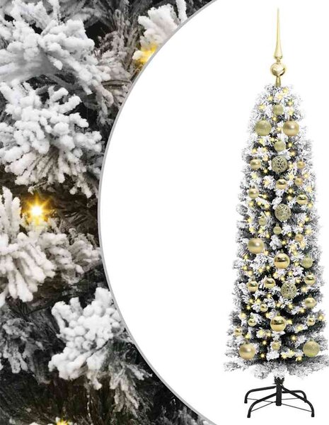 Umělý vánoční stromeček Zelená 150 cm PVC, ocel a plast 3395009