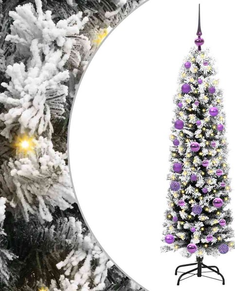 Umělý vánoční stromeček Zelená 150 cm PVC, ocel a plast 3395011
