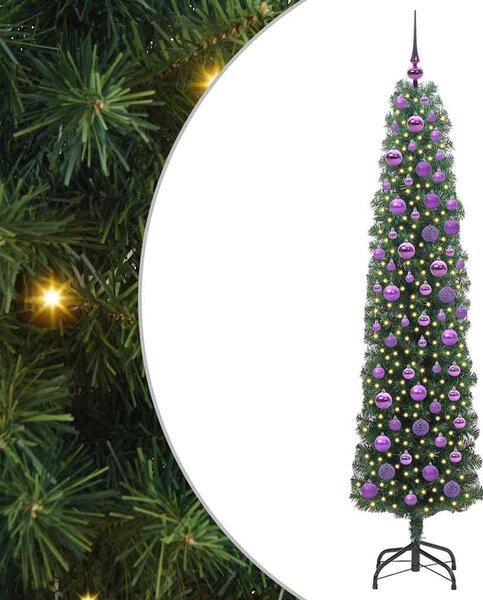 Umělý vánoční stromeček Zelená 180 cm PVC, ocel a plast 3394949