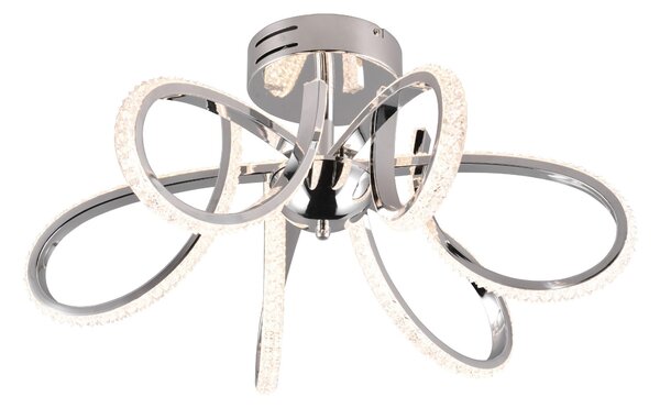 STROPNÍ LED SVÍTIDLO, 57/57/28 cm Ambiente - Stropní svítidla
