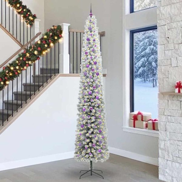 Umělý vánoční stromeček Zelená 300 cm PVC, ocel a plast 3395068