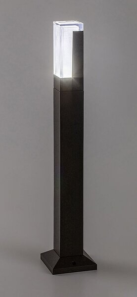Rabalux Darvas venkovní stojací lampa 1x7 W černá 77128
