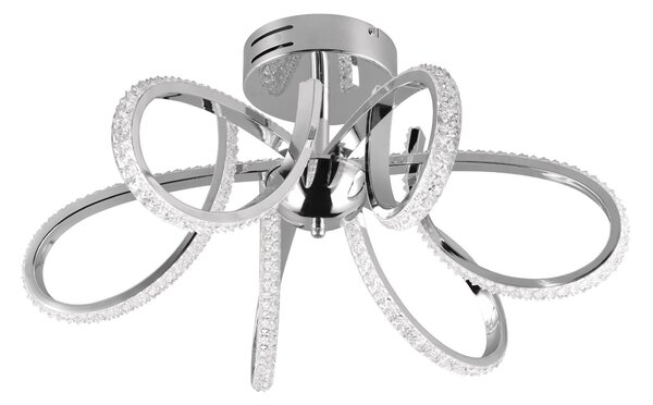 STROPNÍ LED SVÍTIDLO, 57/57/28 cm Ambiente - Stropní svítidla