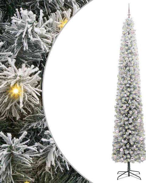 Umělý vánoční stromeček Zelená 300 cm PVC, ocel a plast 3395064