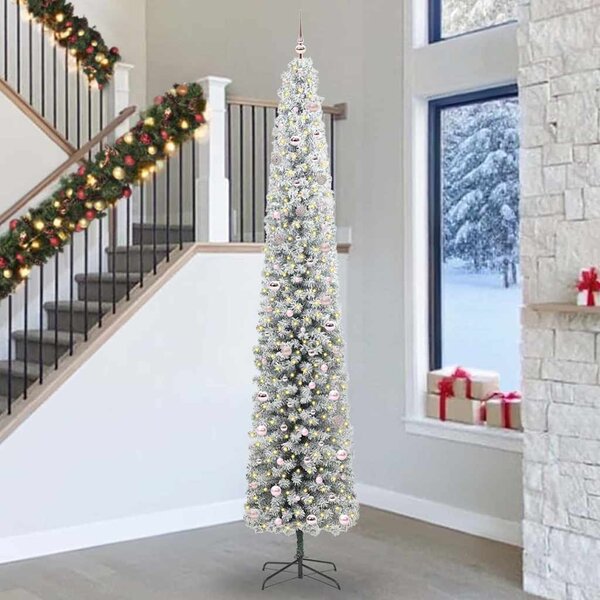 Umělý vánoční stromeček Zelená 300 cm PVC, ocel a plast 3395064