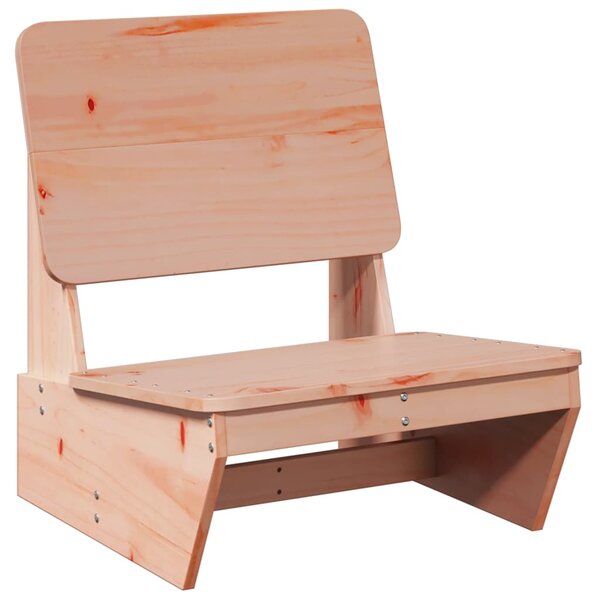 Zahradní židle 2 ks 60x64x70,5 cm masivní dřevo douglasky