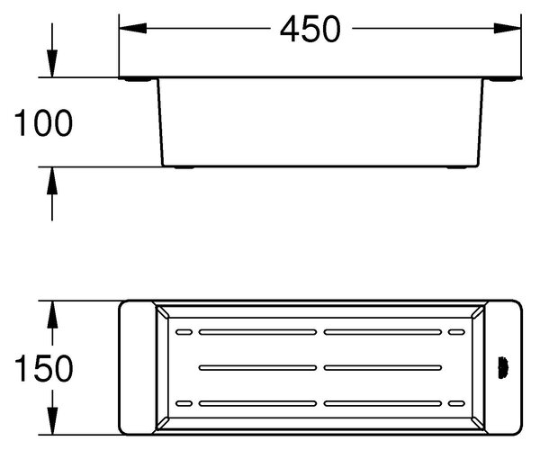 Grohe odkapávací miska 40852AL0