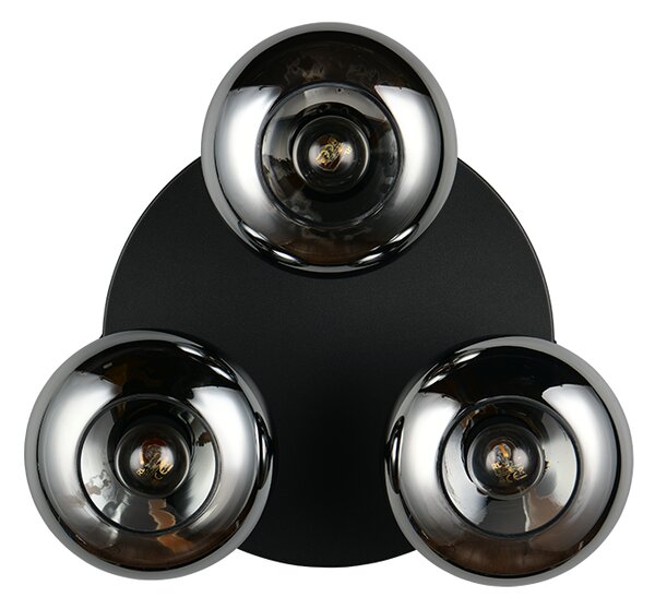 Stropní svítidlo 3x E14 dymová IP20 TRIO Reality DIVINA R66643054