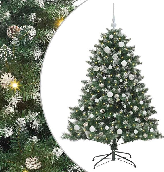Umělý vánoční stromeček Zelená 150 cm PVC, plast a ocel 3395224