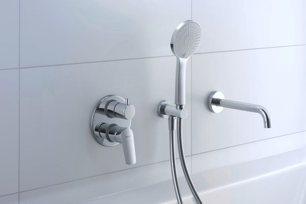 Duravit No. 1 vanová baterie pod omítku chrom N15210008010