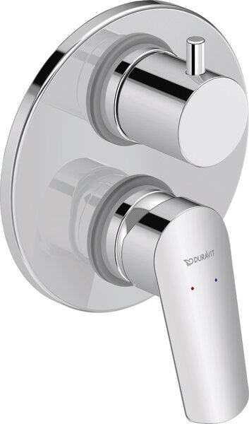 Duravit No. 1 vanová baterie pod omítku chrom N15210008010