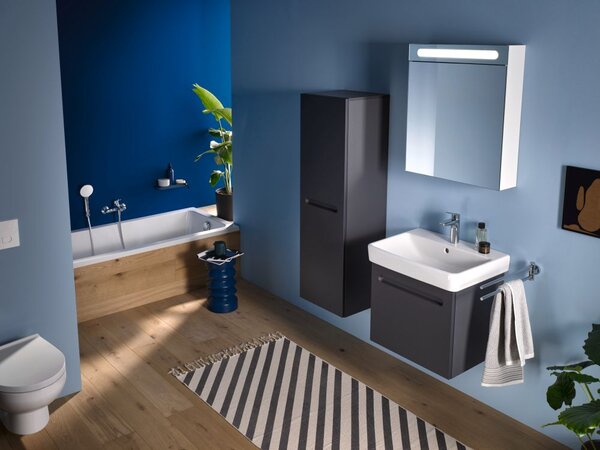 Duravit No. 1 skříňka 49x42.6x47.8 cm pod umyvadlo závěsná grafitová N14280049490000