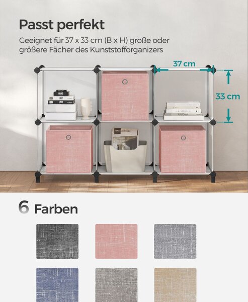 Set stohovatelných boxů RFB006R01 6 ks