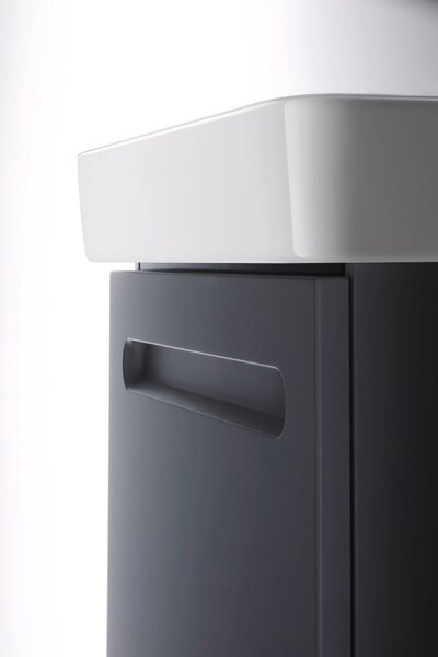 Duravit No. 1 skříňka 74x42.6x47.8 cm pod umyvadlo závěsná grafitová N14283049490000