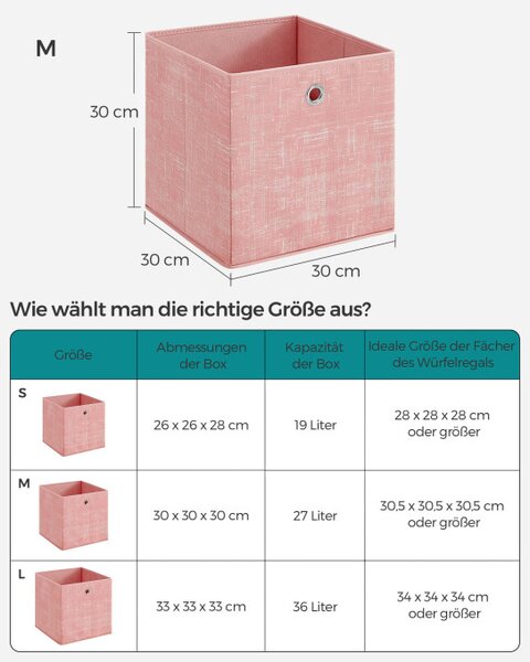 Set stohovatelných boxů RFB006R01 6 ks