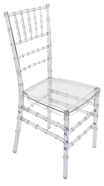 TENTino Židle CHIAVARI ECONOMY TRANSPARENT